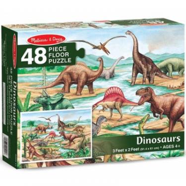 Пазл Melissa&Doug Мега "Динозаври" , 48 елементів Фото 2