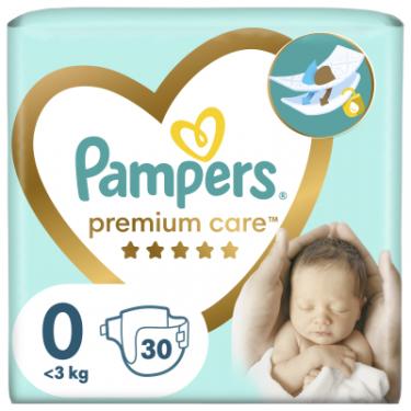 Подгузники Pampers Premium Care Micro Размер 0 (<3 кг) 30 шт Фото