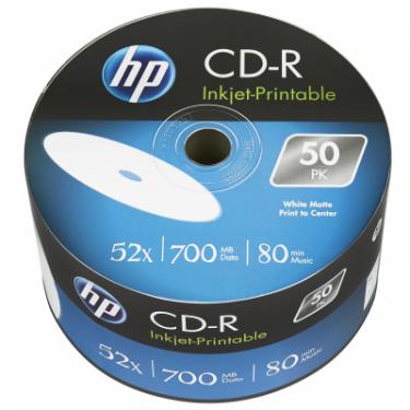 Диск CD HP CD-R 700MB 52X IJ PRINT 50шт Фото