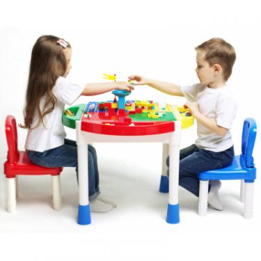 Детский стол Microlab Toys Конструктор Игровой Центр + 2 стула Фото 3