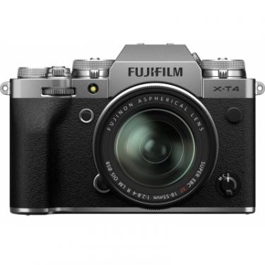 Цифровой фотоаппарат Fujifilm X-T4 + XF 18-55mm F2.8-4 Kit Silver Фото