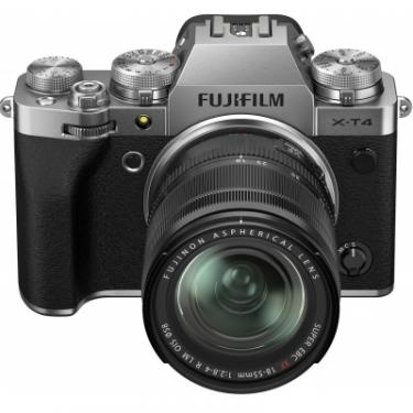 Цифровой фотоаппарат Fujifilm X-T4 + XF 18-55mm F2.8-4 Kit Silver Фото 3