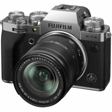 Цифровой фотоаппарат Fujifilm X-T4 + XF 18-55mm F2.8-4 Kit Silver Фото 4
