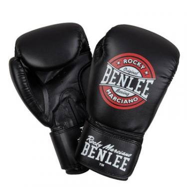Боксерские перчатки Benlee Pressure 12oz Black/Red/White Фото