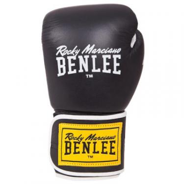 Боксерские перчатки Benlee Tough 16oz Black Фото