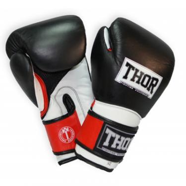 Боксерские перчатки Thor Pro King 14oz Black/Red/White Фото