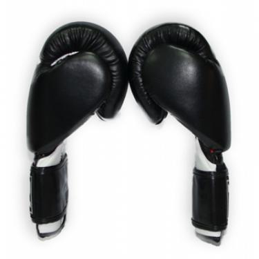 Боксерские перчатки Thor Ring Star 12oz Black/White/Red Фото 1