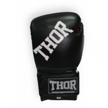 Боксерские перчатки Thor Ring Star 12oz Black/White/Red Фото 2