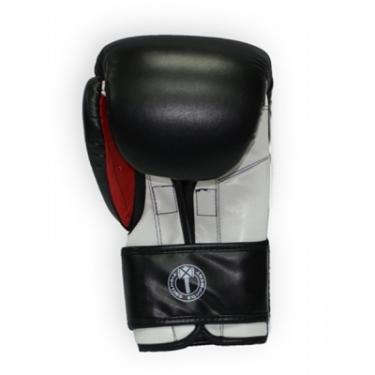 Боксерские перчатки Thor Ring Star 12oz Black/White/Red Фото 3