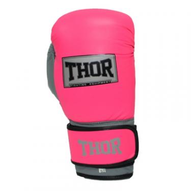Боксерские перчатки Thor Typhoon 12oz Pink/Grey/White Фото 2