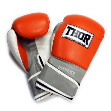 Боксерские перчатки Thor Ultimate 14oz Orange/Grey/White Фото
