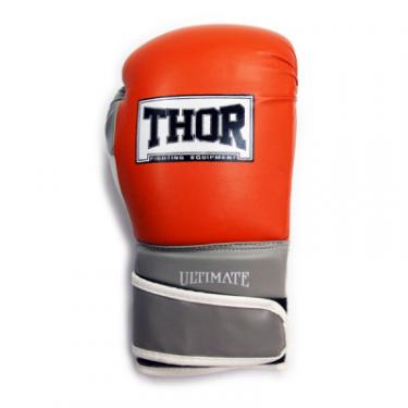 Боксерские перчатки Thor Ultimate 14oz Orange/Grey/White Фото 1
