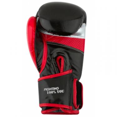 Боксерские перчатки PowerPlay 3007 8oz Black Фото 3
