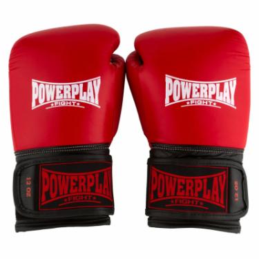 Боксерские перчатки PowerPlay 3015 12oz Red Фото 4