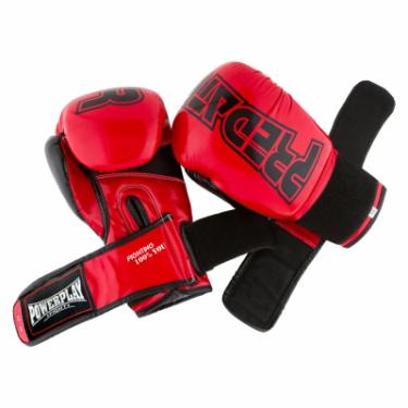 Боксерские перчатки PowerPlay 3017 12oz Red Фото 3
