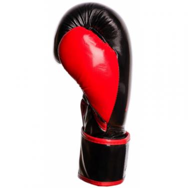 Боксерские перчатки PowerPlay 3017 12oz Black Фото 1