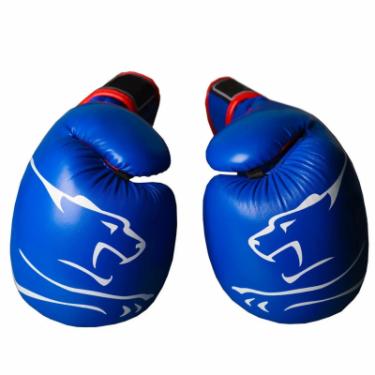 Боксерские перчатки PowerPlay 3018 12oz Blue Фото 1