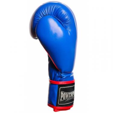 Боксерские перчатки PowerPlay 3018 12oz Blue Фото 2