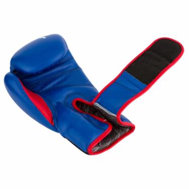 Боксерские перчатки PowerPlay 3018 12oz Blue Фото 3