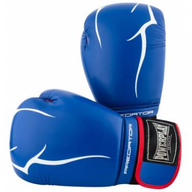 Боксерские перчатки PowerPlay 3018 12oz Blue Фото 5