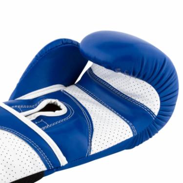 Боксерские перчатки PowerPlay 3019 16oz Blue Фото 4