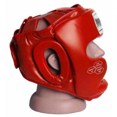 Боксерский шлем PowerPlay 3043 M Red Фото 2