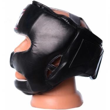 Боксерский шлем PowerPlay 3065 S/M Black Фото 3