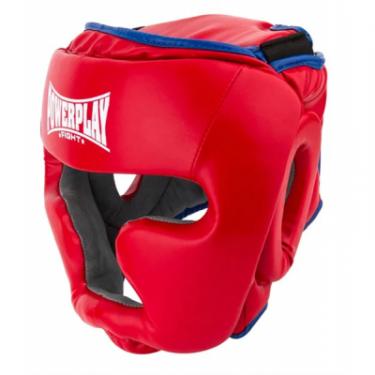 Боксерский шлем PowerPlay 3068 S Red/Blue Фото