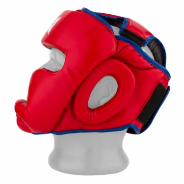 Боксерский шлем PowerPlay 3068 S Red/Blue Фото 2