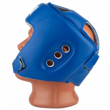 Боксерский шлем PowerPlay 3084 S Blue Фото 2