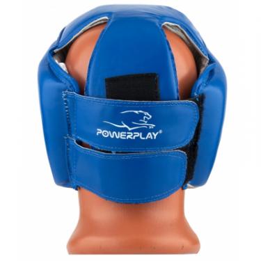 Боксерский шлем PowerPlay 3084 S Blue Фото 3