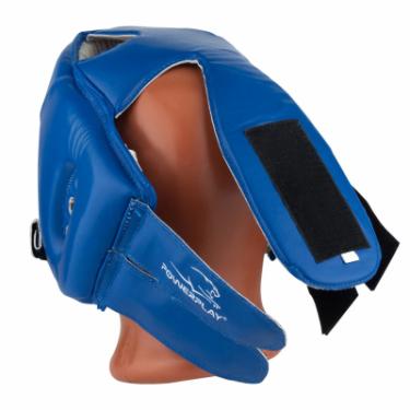Боксерский шлем PowerPlay 3084 S Blue Фото 5