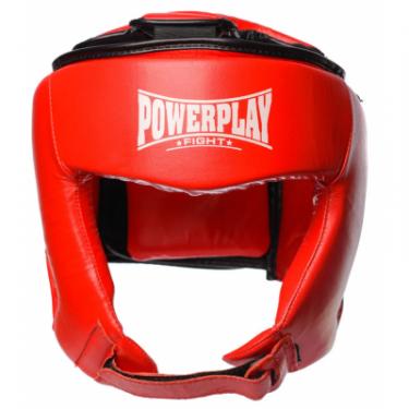 Боксерский шлем PowerPlay 3049 L Red Фото