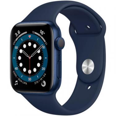 Смарт-часы Apple Watch Series 6 GPS, 44mm Blue Aluminium Case with Фото