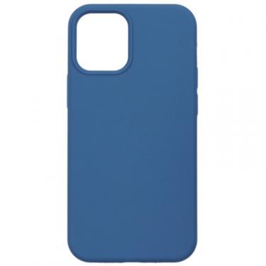 Чехол для мобильного телефона 2E Apple iPhone 12 (6.1"), Liquid Silicone, Cobalt Bl Фото