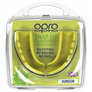 Капа Opro Junior Snap-Fit Lemon Yellow Flavoured Фото 1