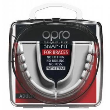 Капа Opro Snap-Fit FOR BRACES White Фото 2