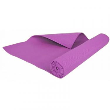 Коврик для фитнеса Power System Fitness Yoga Mat PS-4014 Pink Фото 1