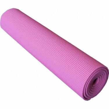 Коврик для фитнеса Power System Fitness Yoga Mat PS-4014 Pink Фото 3