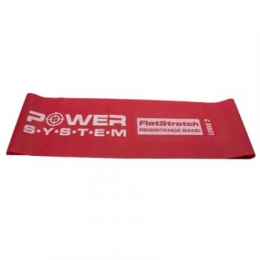 Эспандер Power System PS-4122 Flat Stretch Band Level 2 Red Фото 1