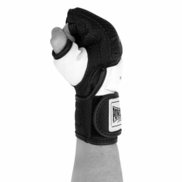 Перчатки для MMA PowerPlay 3075 L Black/White Фото 2