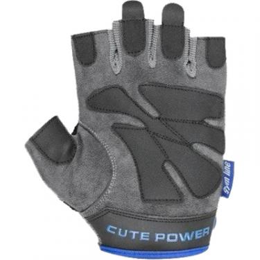 Перчатки для фитнеса Power System Cute Power Woman PS-2560 XS Blue Фото 1