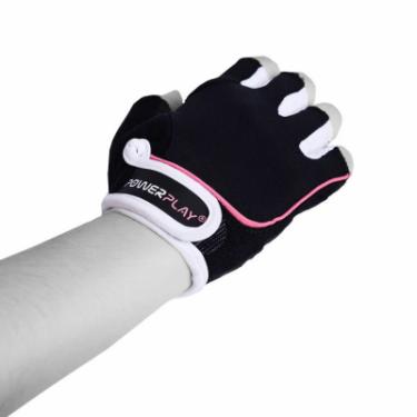 Перчатки для фитнеса PowerPlay 1750M Pink Line Фото 6