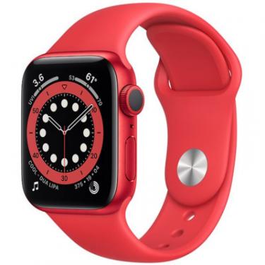 Смарт-часы Apple Watch Series 6 GPS, 40mm PRODUCT(RED) Aluminium Ca Фото