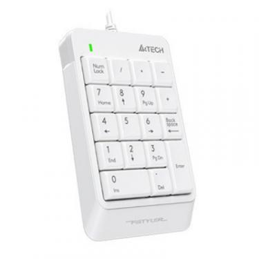 Клавиатура A4Tech K13P Fstyler Numeric Keypad White Фото 1
