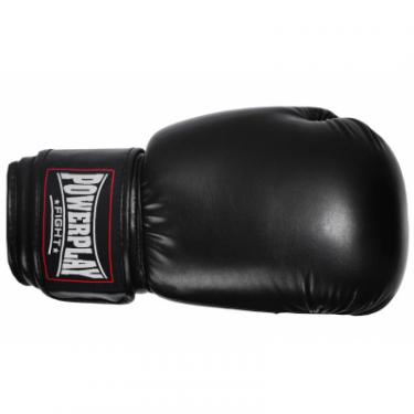 Боксерские перчатки PowerPlay 3004 12oz Black Фото 2