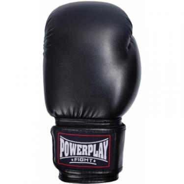 Боксерские перчатки PowerPlay 3004 12oz Black Фото 3