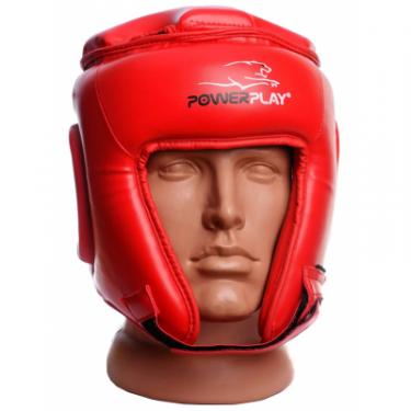 Боксерский шлем PowerPlay 3045 XL Red Фото