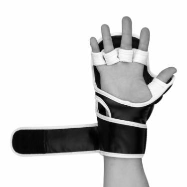 Перчатки для карате PowerPlay 3092KRT Black/White XS Фото 5