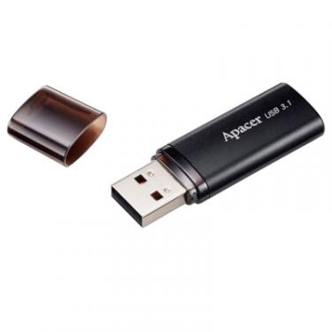 USB флеш накопитель Apacer 32GB AH25B Black USB 3.1 Фото 2